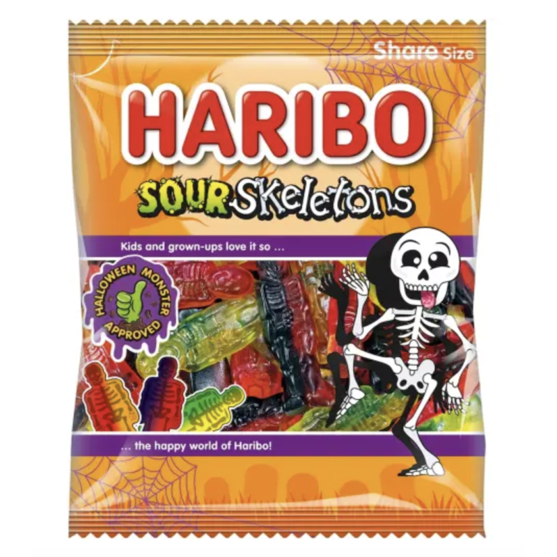 Haribo Sour Skeletons 140g