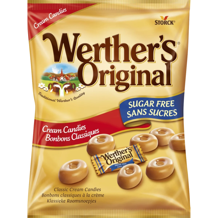Storck Werthers Creamy Candies sockerfri 70g