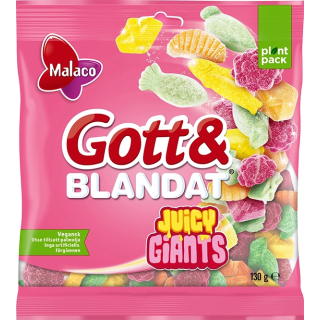 Malaco Gott & Blandat Juicy Giants 130gr -3