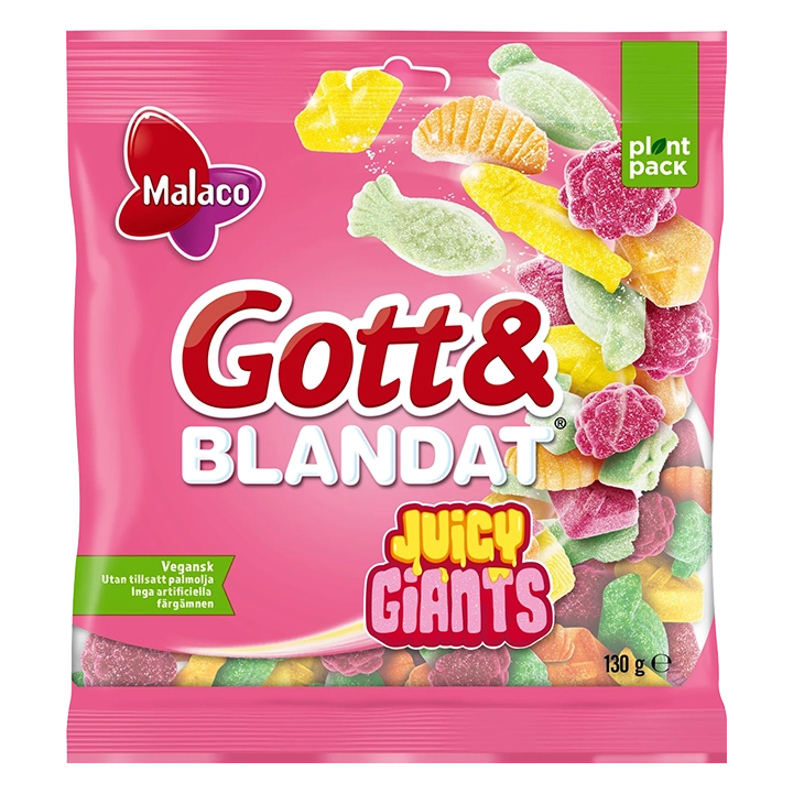 Malaco Gott & Blandat Juicy Giants 130gr -3