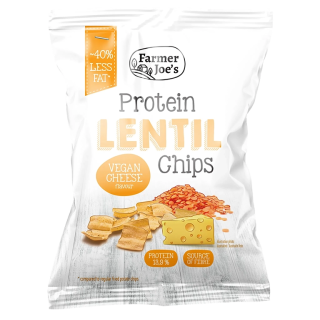 Farmer Joe Lentil Chips  vegan cheese 55g -6
