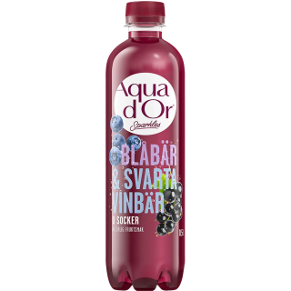 Aquador Blåbär/Svartvinbär 0,5l -3