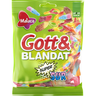 Malaco Gott&Blandat Supersur 130g -3